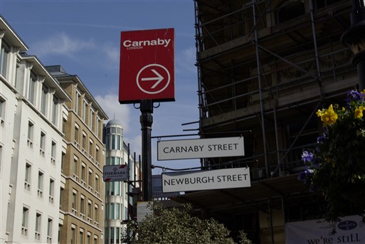 Photo: Illustrative image for the 'Carnaby Street' page